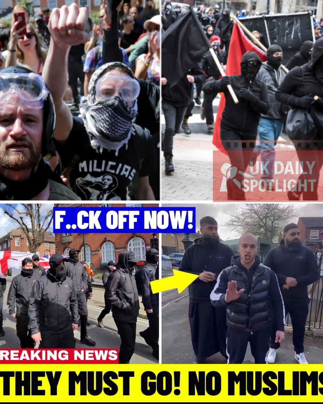 Central London Erupts As Protest Turns Into Street Showdown… - BuzzDay