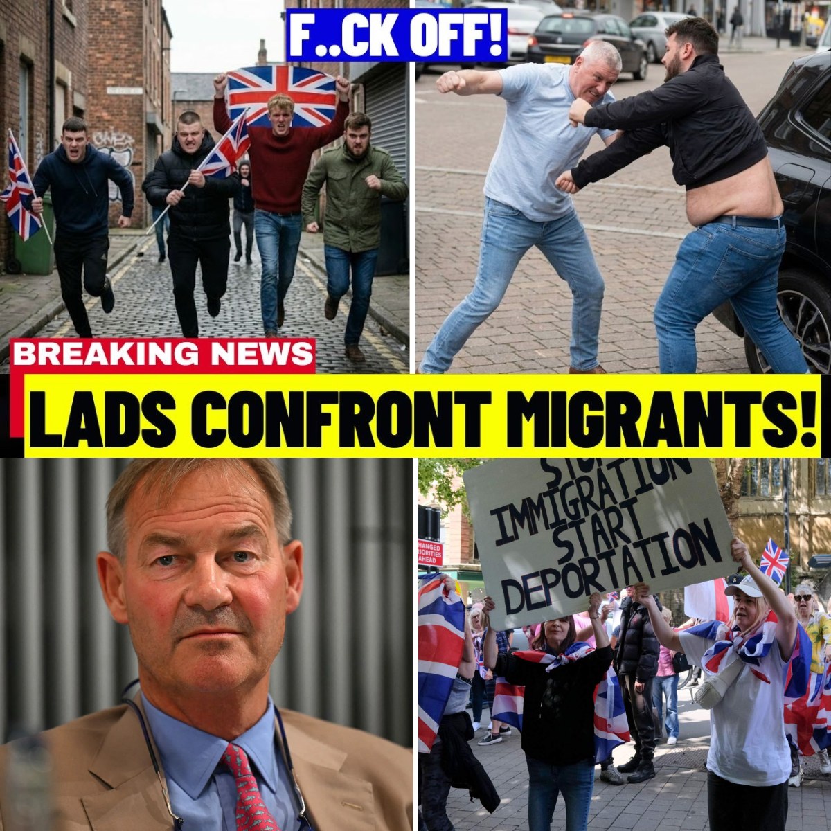 Public Confrontations in UK Cities Highlight Community Tensions and Safety Concerns. phunhoang - BuzzDay