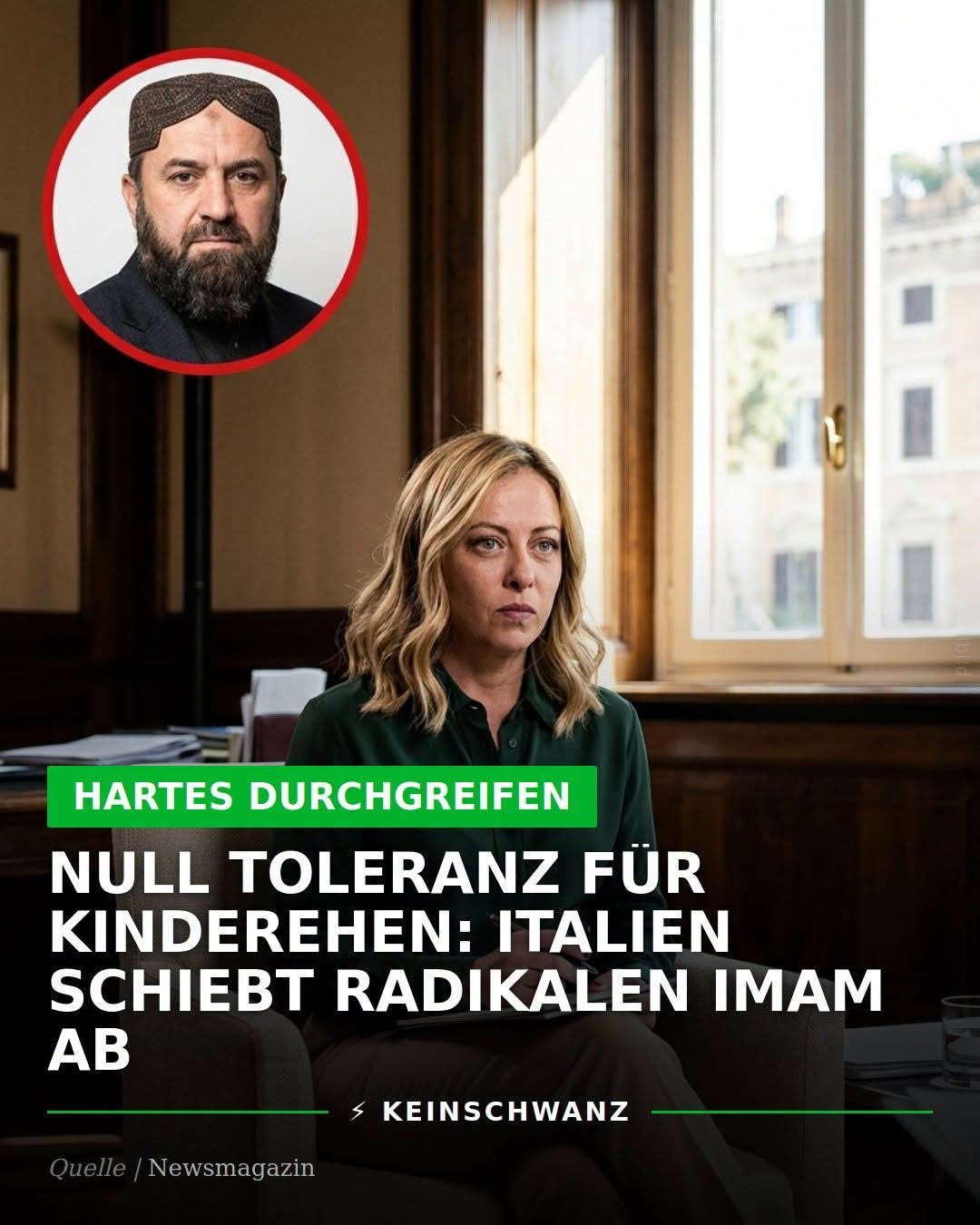 Italien greift gegen Imam durch: Kinderehen werden zum Prüfstein für Integration und Rechtsstaat.TA - BuzzDay