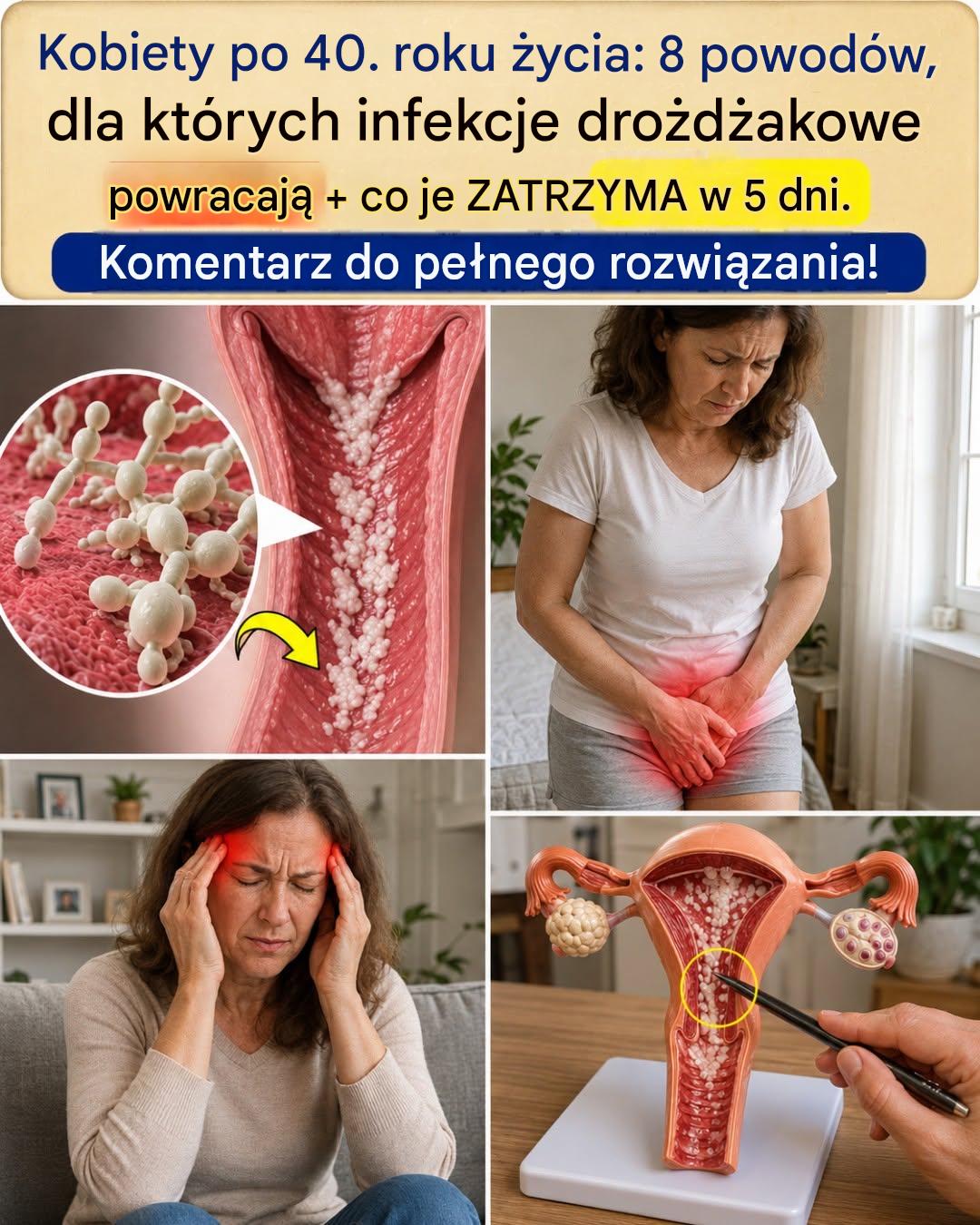 Kobiety po 40.: Dlaczego infekcje drożdżakowe powracają — i co je powstrzymuje_c - BuzzDay