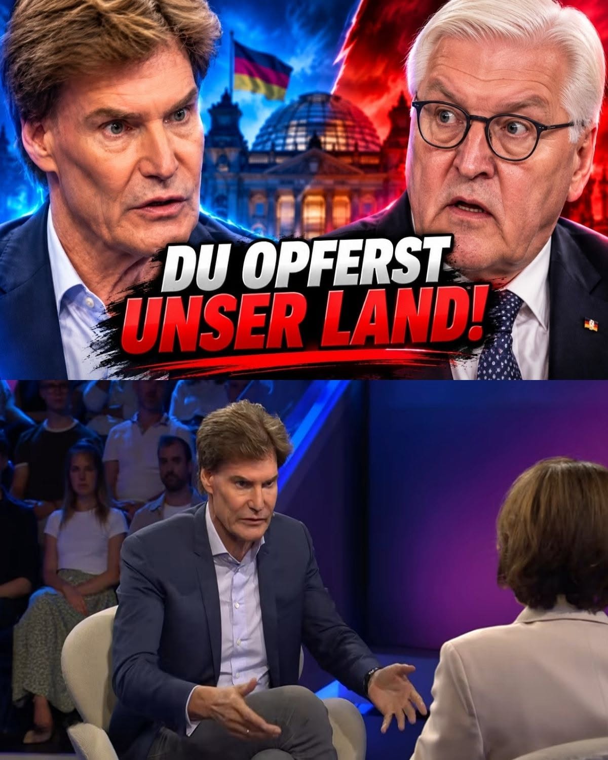 In einem drastischen verbalen Rundumschlag hat der bekannte Unternehmer und Investor Carsten Maschmeyer in der TV-Talkshow „Maischberger“ die aktuelle Bundesregierung sowie Bundeskanzler Friedrich Merz scharf attackiert.TA - BuzzDay
