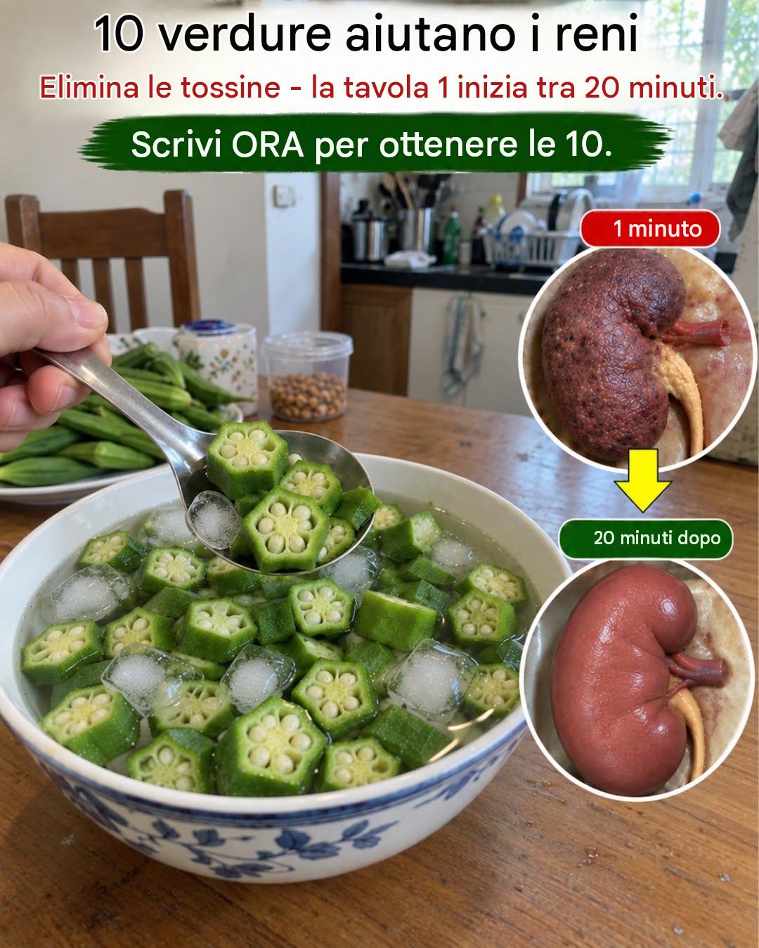 10 verdure che favoriscono una rapida depurazione renale: tutto inizia dal piatto._c - BuzzDay
