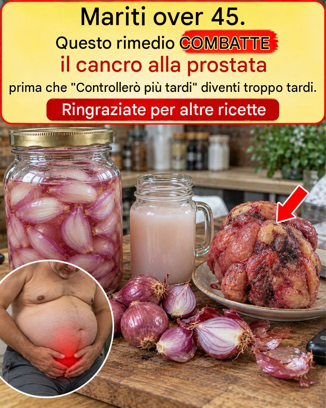 Marito over 45: il rimedio a base di cipolla e latte che tutti cercano prima che sia troppo tardi_c - BuzzDay