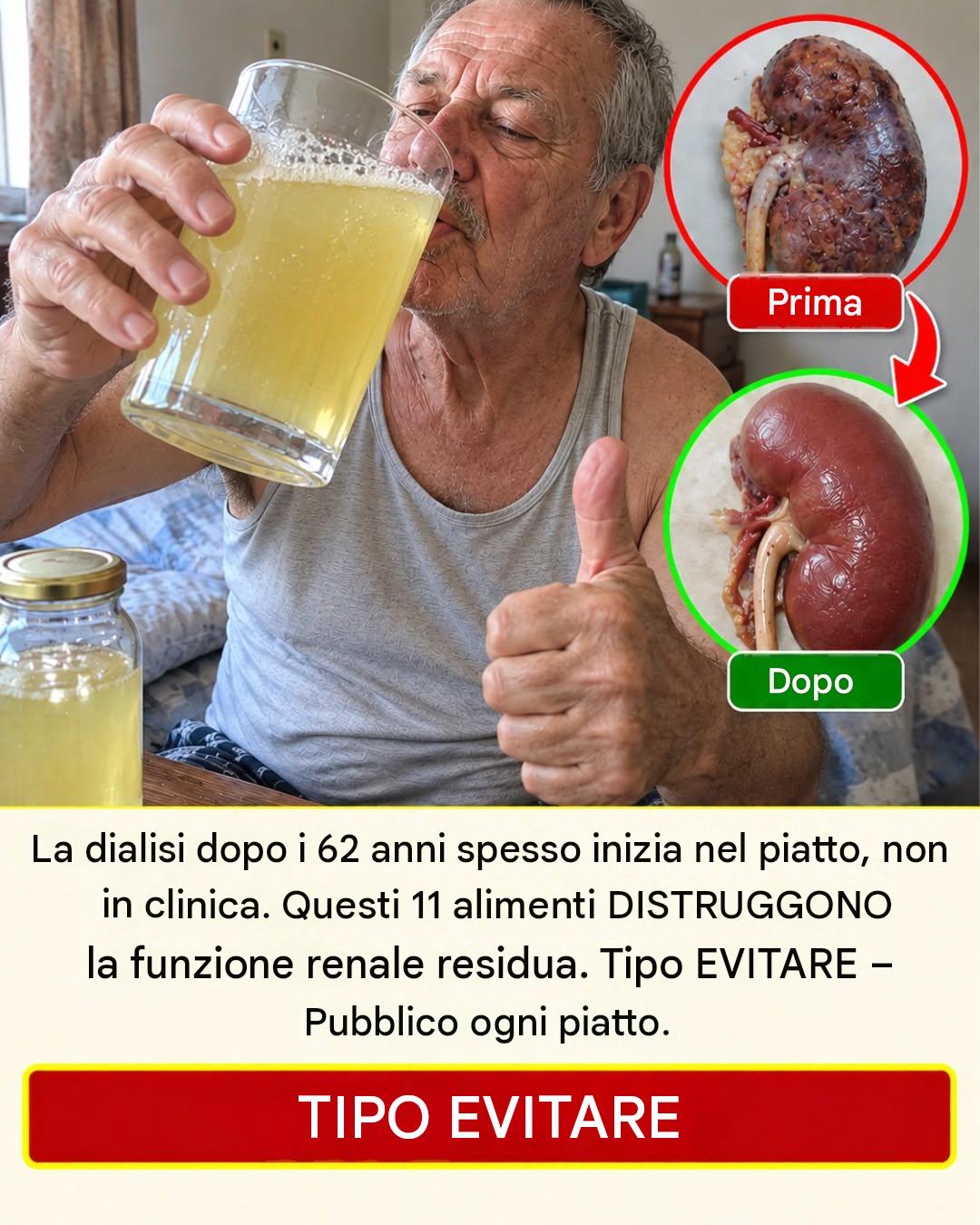 Livelli elevati di creatinina dopo i 62 anni: 11 trappole alimentari che spingono i reni verso la dialisi_c - BuzzDay