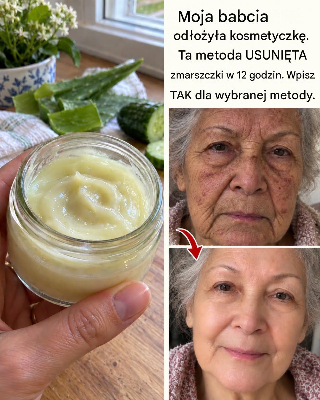 12-godzinna maska ​​przeciwzmarszczkowa mojej babci, która szybko ukryła suchą, pomarszczoną skórę_c - BuzzDay