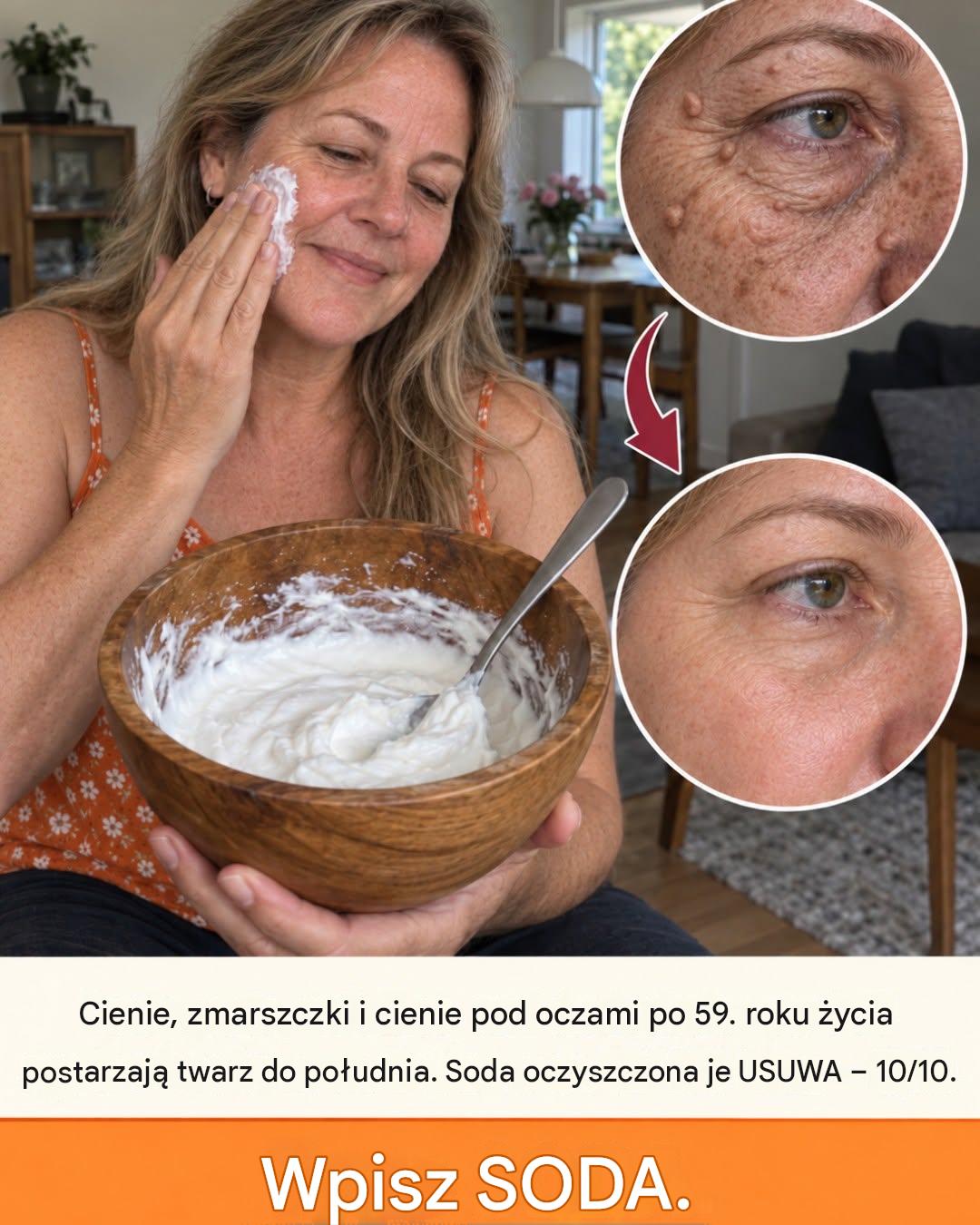 Cienie pod oczami, zmarszczki i cienie pod oczami po 59. roku życia – to ukryta soda oczyszczona pomoże Ci je rozwiązać_c - BuzzDay