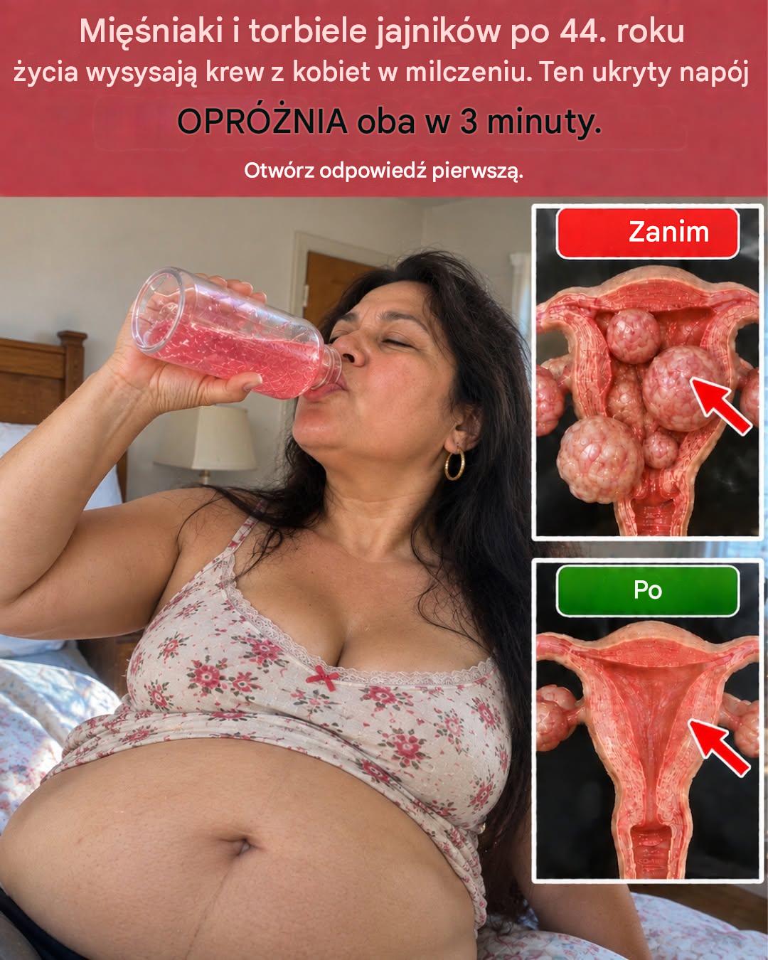 Lekarze nigdy nie umieszczają tego ukrytego napoju w formularzu badania macicy i jajników po 44. roku życia_c - BuzzDay