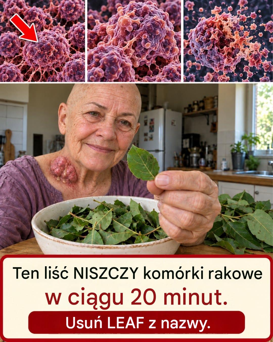 Komórki nowotworowe stoją w obliczu poważnego zagrożenia ze strony silnych związków zawartych w tym liściu_c - BuzzDay